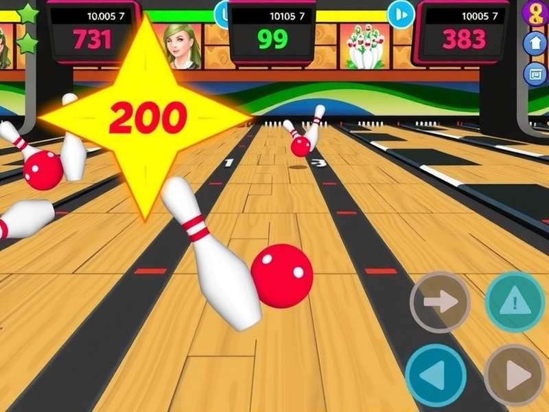 Bowling Frenzy India Gameplay Screenshot